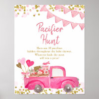 Valentine Lastbil Swehoney Nappar Hunt Poster