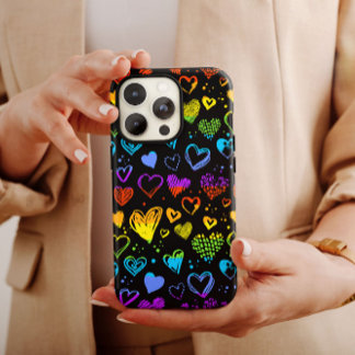 Valentine LGBT Kärlek Pride | iPhone 14 Fodral-Mat