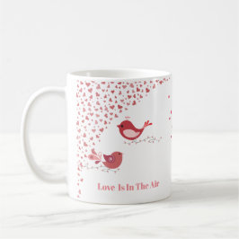 Valentine Love birds Kaffemugg