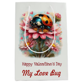 Valentine Love Bug på Blommig Ros