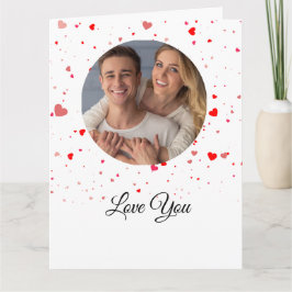 Valentine Love Card | Romantic for Him & Her Tack Kort