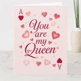 Valentine Love Card | Romantic for Him & Her Tack Kort
