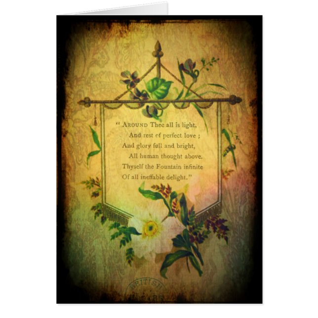 Valentine Loveletter Hälsningskort (Framsidan)