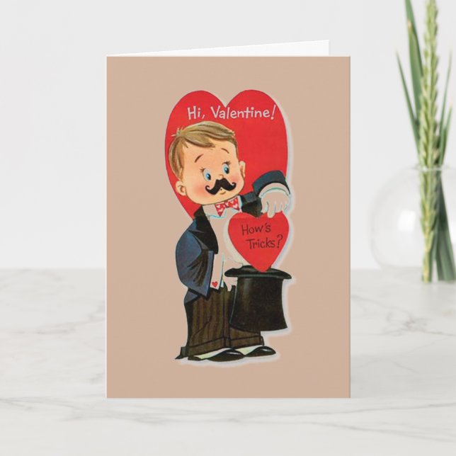 Valentine Magic Helgkort (Framsida)