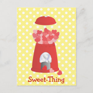 Valentine Maskin Helg Vykort