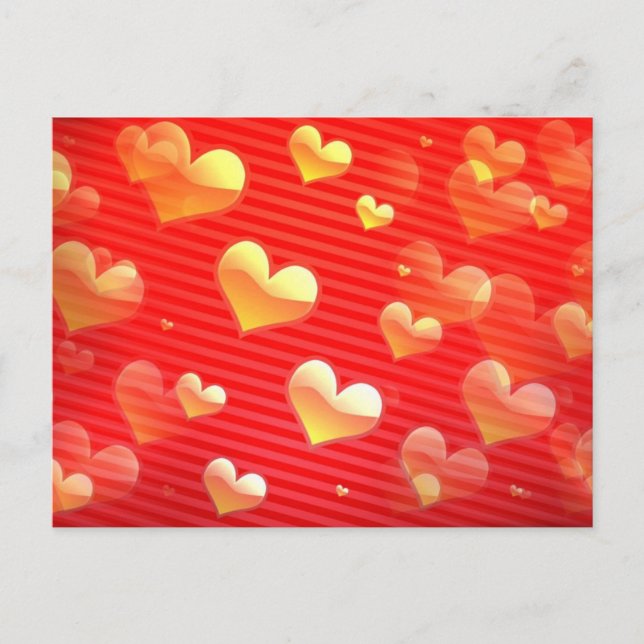 Valentine Mönster vykort (Framsida)