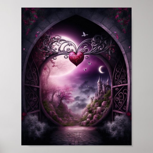 Valentine Moonlight Poster (Framsidan)