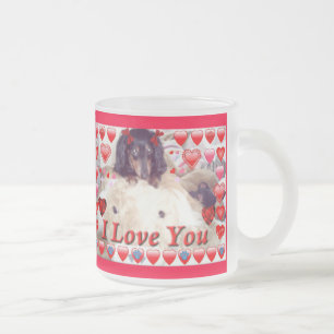 VALENTINE MUGG - GIFTS - MINI DACHSHUND I KÄRLEK D