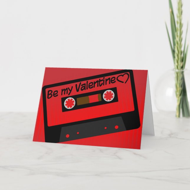 Valentine Music Helgkort (Framsida)