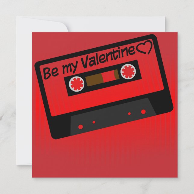 Valentine Music Julkort (Framsida)