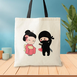 Valentine Ninja och Geisha Tygkasse