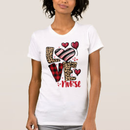 Valentine Nurse-uppskattning T Shirt