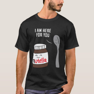 Valentine Nutella Manar Couplepartnergåvor T Shirt