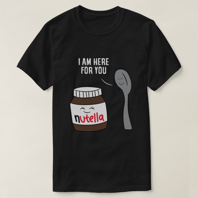 Valentine Nutella Manar parPartner-presentationer T Shirt (Design framsida)