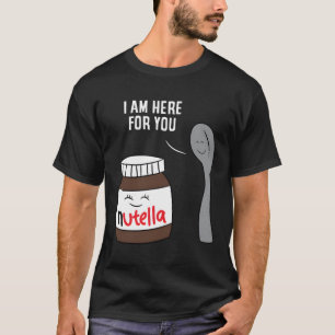 Valentine Nutella Manar uppmärksamt-Shirt Couple P T Shirt