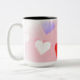 Valentine Origami Heart Kopp