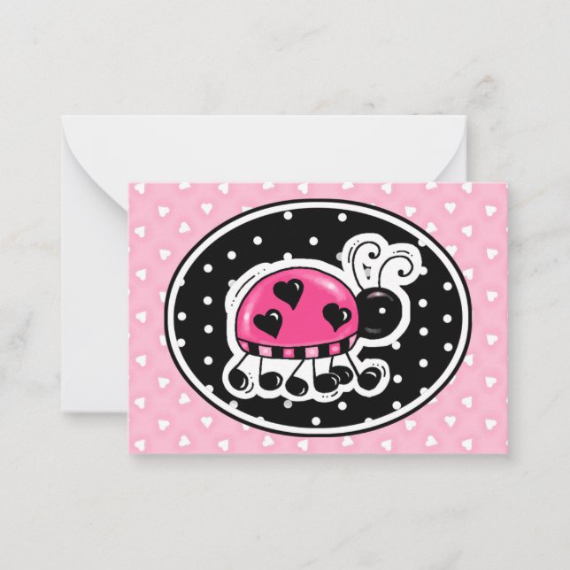 Valentine på Affärskort! SRF Anteckningskort (Framsida)