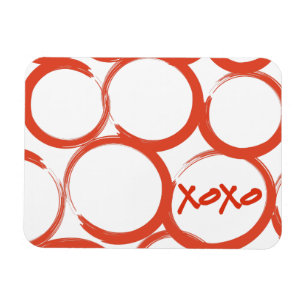 Valentine Painting XOXO Magnet