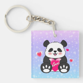 Valentine Panda i Kärlek