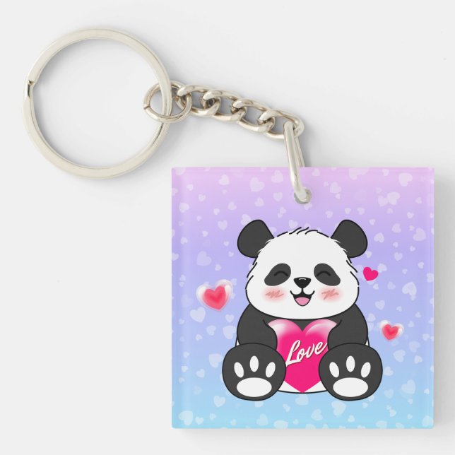 Valentine Panda i Kärlek (Framsidan)