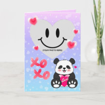 Valentine Panda i Kärlek