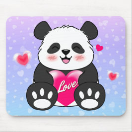 Valentine Panda i Kärlek Musmatta