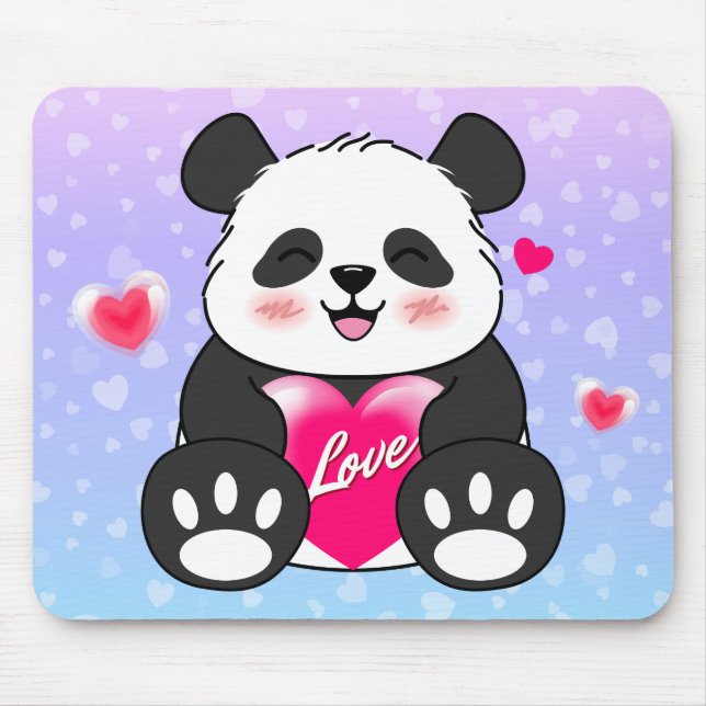 Valentine Panda i Kärlek Musmatta (Framsidan)