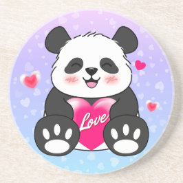 Valentine Panda i Kärlek Underlägg