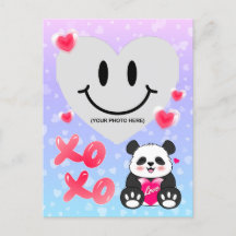 Valentine Panda i Kärlek