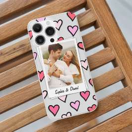Valentine par Anpassningsbar Photo Monogram Heart