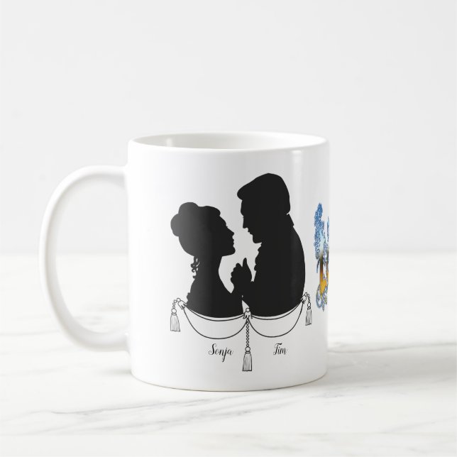 Valentine-par-firande Kaffemugg (Vänster)