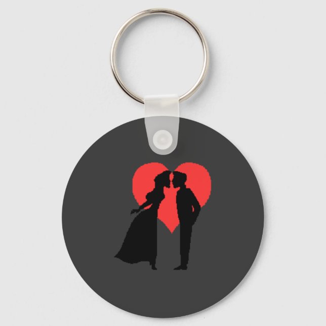 Valentine par Keychain Nyckelring (Framsida)