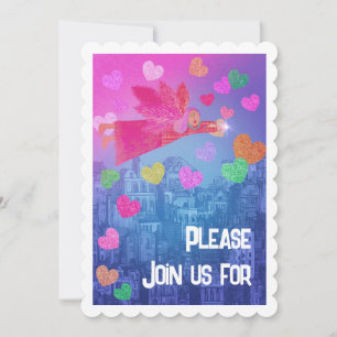 Valentine Party Personlig-inbjudan Inbjudningar