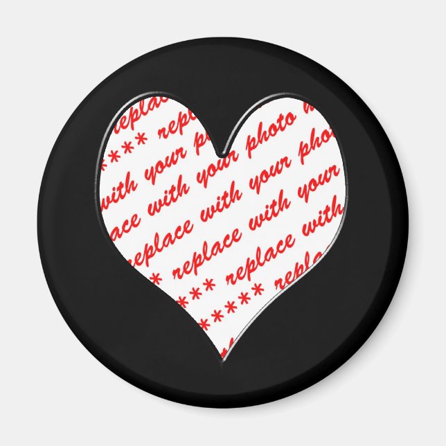 Valentine Photo Ram Magnet (Framsidan)