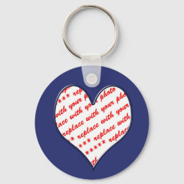 Valentine Photo Ram Nyckelring