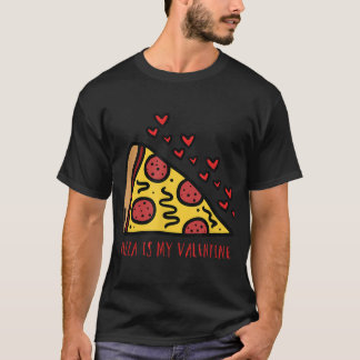 Valentine Pizza, Valentines day för hennes son T Shirt