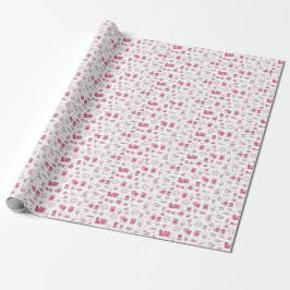 Valentine presentpapper | Sött Romantiskt Desi