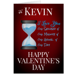 Valentine-Red-All Moment-Personalize-Man-Kärlek- Hälsningskort