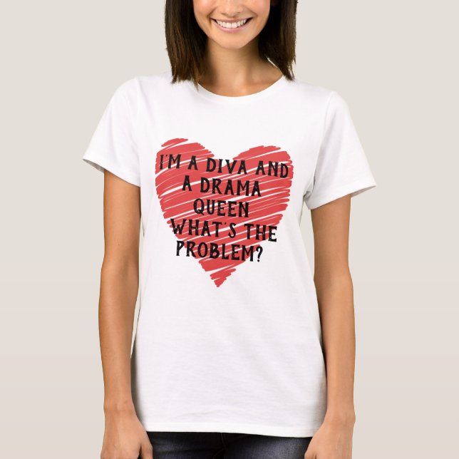 Valentine Red Happy heart romance graphic T Shirt (Framsida)