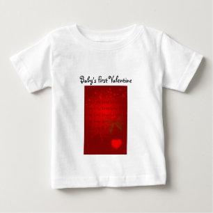 Valentine Red Hearts Tee Shirt
