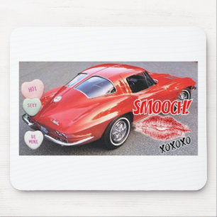Valentine Red Split Window Corvette Classic Musmatta
