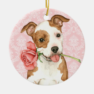 Valentine Ro Am Personal Julgransprydnad Keramik