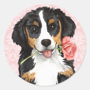 Valentine Ro Berner Runt Klistermärke