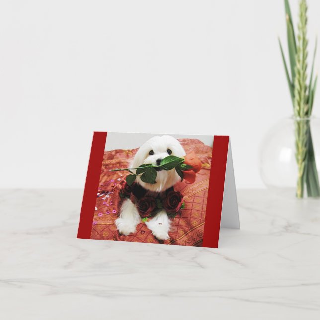 Valentine Ro (blank inuti) Helgkort (Framsida)