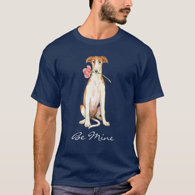 Valentine Ro Borzoi Tee Shirt (Framsida)