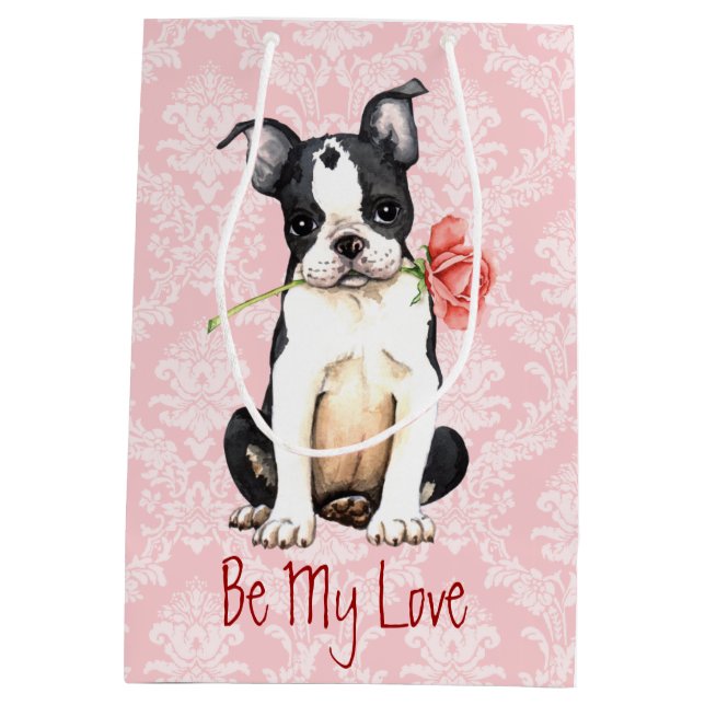 Valentine Ro Boston Terrier (Baksidan)