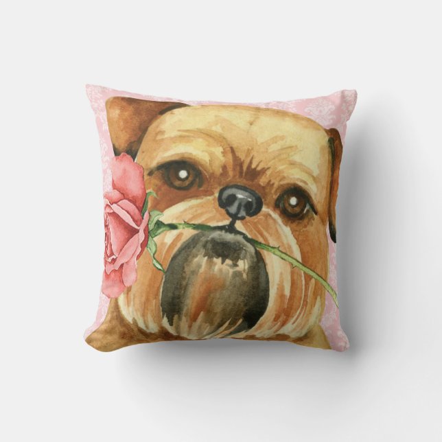 Valentine Ro Brussels Griffon Kudde (Framsida)