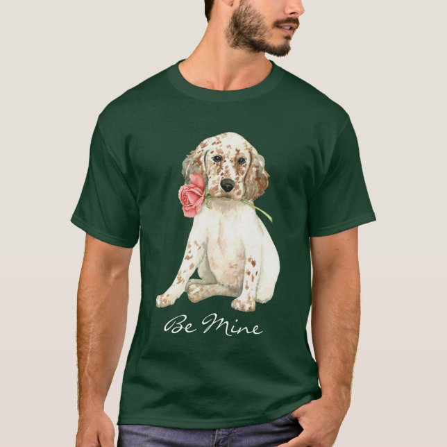 Valentine Ro English Setter Tee (Framsida)