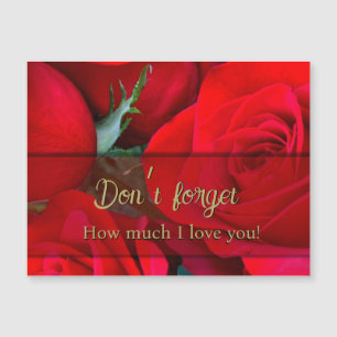 Valentine Ro Glöm inte Magnet
