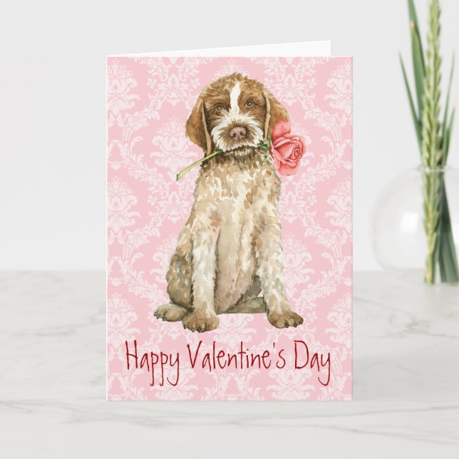 Valentine Ro Griffon Helgkort (Framsida)